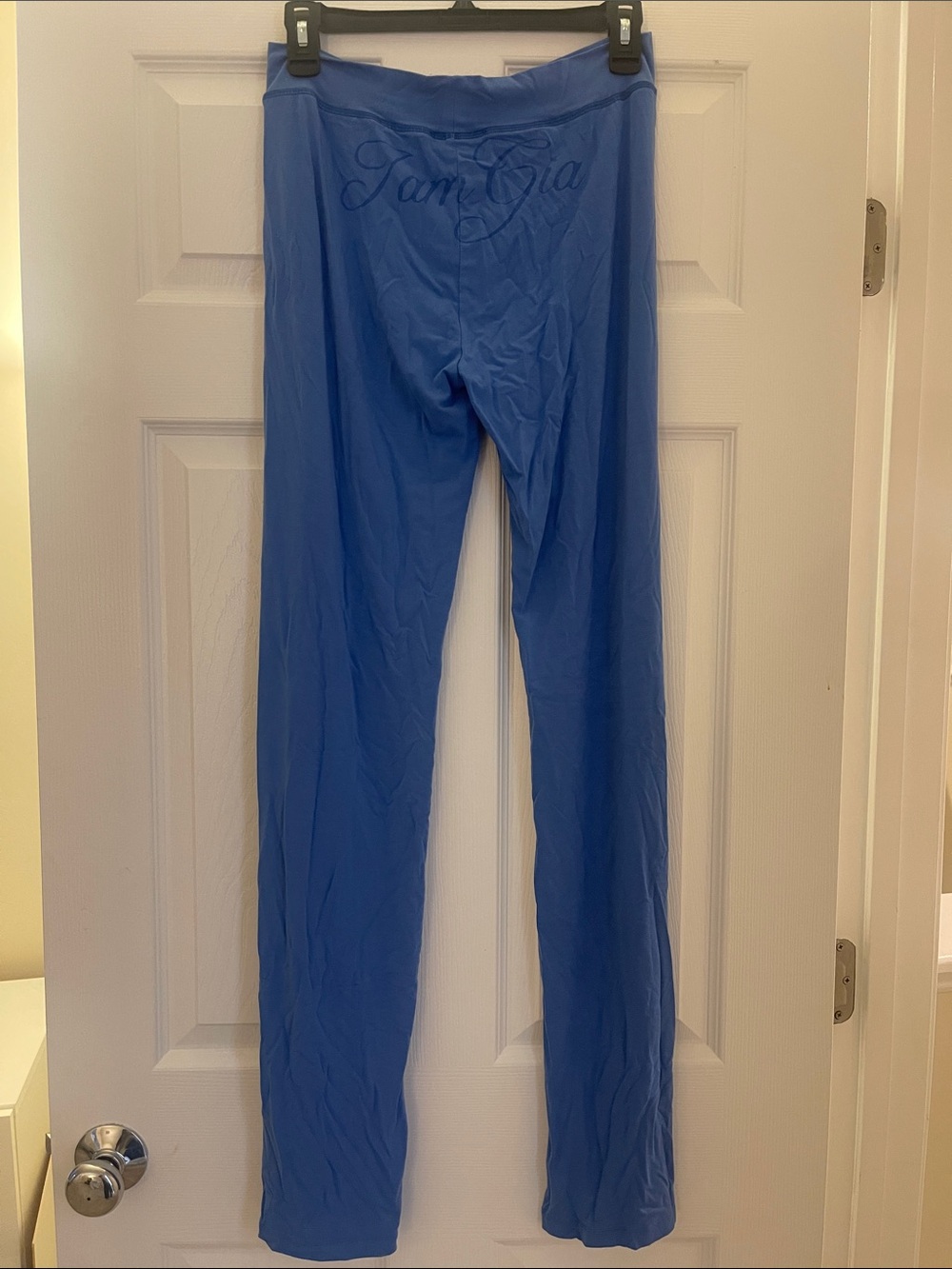 I am Gia Blue Wide-Leg Pants
